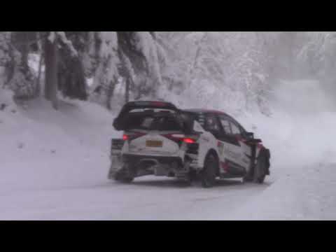 Kris Meeke Toyota Yaris Wrc pretest rally Sweden day3
