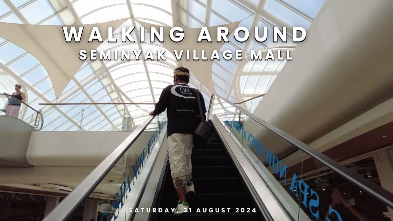 Embark on a fascinating walking tour at Seminyak Village.