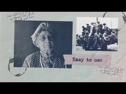 Vintage Presentation: DaVinci Resolve template