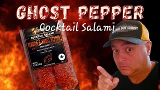 Ghost Pepper Tequila Salami  - Will It Burn?