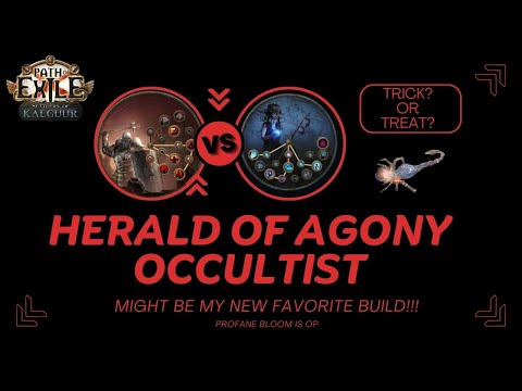 [PoE 3.25] Trick or Treat? Herald of Agony Occultist Loves Explosions
