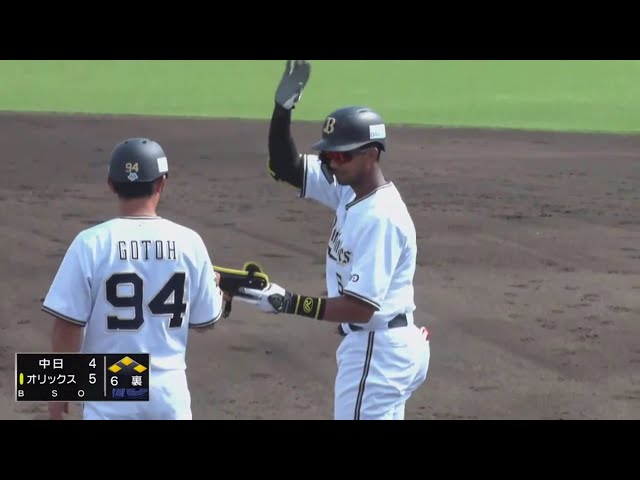 【ファーム】バファローズ・宗がセンター前へ勝ち越しタイムリーヒット!! 2019/5/17 B-D(ファーム)