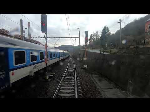 Ústí nad Labem - Lovosice | ČDC | Ze stanoviště strojvedoucího