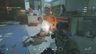［live]R6S やっと復活 ゾンビ：アウトブレイク　今さら初見プレイ