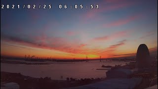 ライブカメラ　みなとみらい、ベイブリッジ、横浜港：Yokohama Port Live Camera live webcam