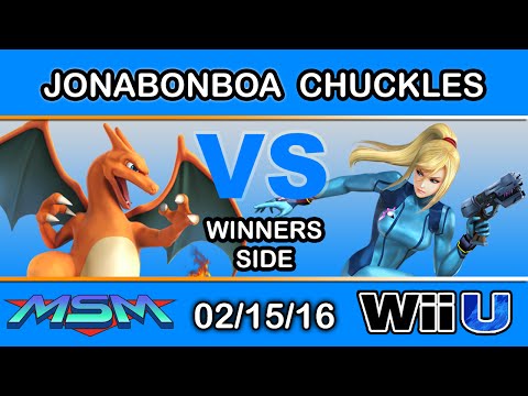 MSM 37 - JonaBonBoa (Charizard) Vs. Chuckles (Zero Suit Samus) Winners Side - Smash Wii U