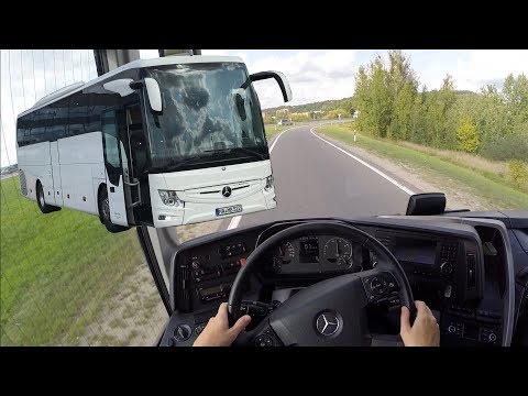 2018 Mercedes BUS DRIVE POV (Highway Drive) PART 1