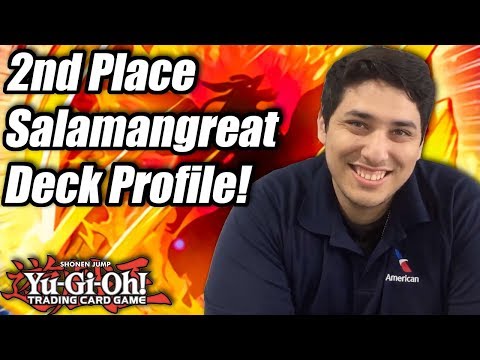 Yu-Gi-Oh! 2nd Place Salamangreat Deck Profile! ft. Dario Guzman! (700+ Pasadena Regional)
