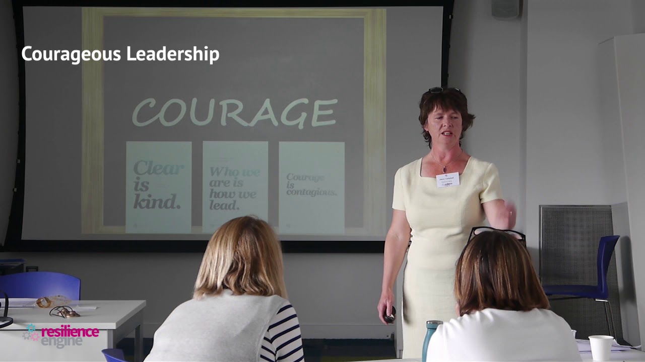 The Resilience Engine Community of Practice Conference 2019. Jenny Campbell, CEO extracts