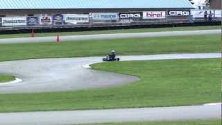 preview picture of video 'Austin Kendig: WKA Manufacturers' Cup Kid Kart Feature at Pitt Race, May 5, 2012'
