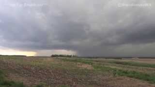 preview picture of video 'April 28th, 2014 Hillsboro, Illinois Tornado Warning'