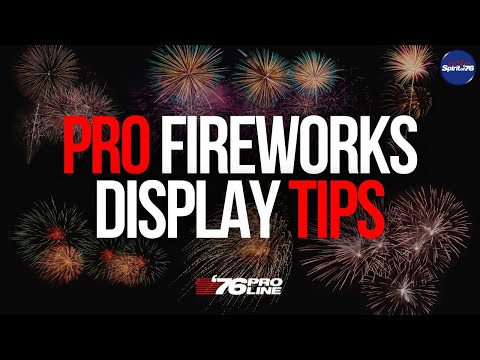 Top 3 Pro Fireworks Display Tips | '76 Pro Line