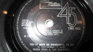 Diana Ross & the Supremes- You've Been So Wonderful To Me.