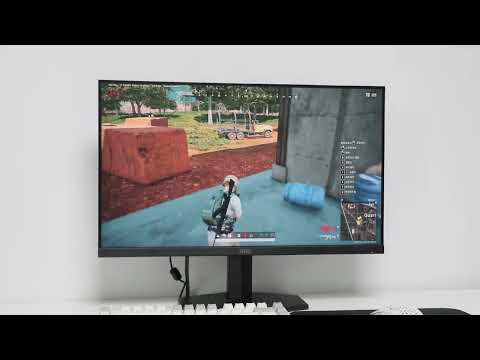 배틀그라운드 게임 플레이 시연 - 알파스캔 AOC 24G11 게이밍 240 FAST IPS HDR 무결점 [다나와 리포터]