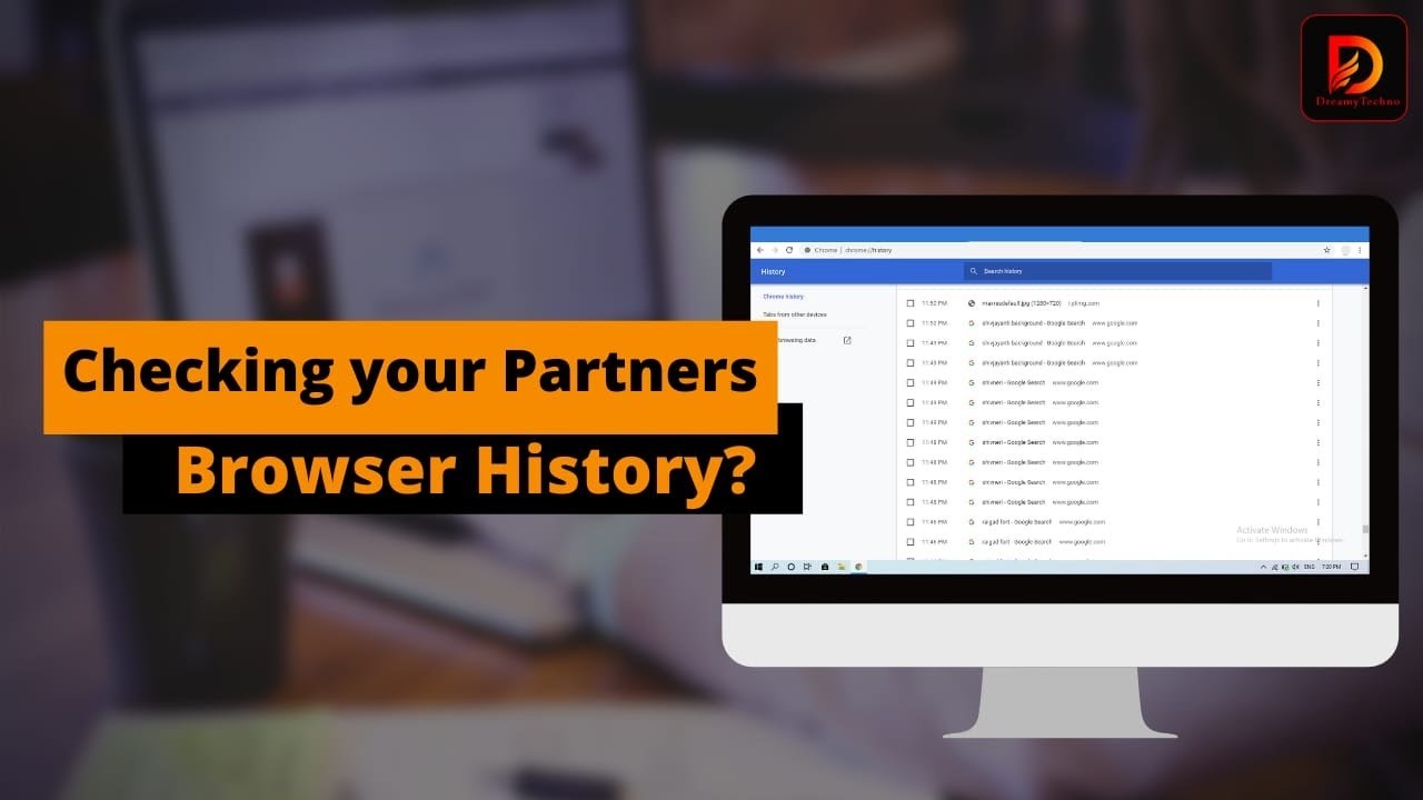 Checking Your Partners browser history  ?
