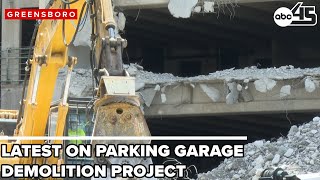 Greensboro Reacts to Bellemeade Street Parking Deck Demolition