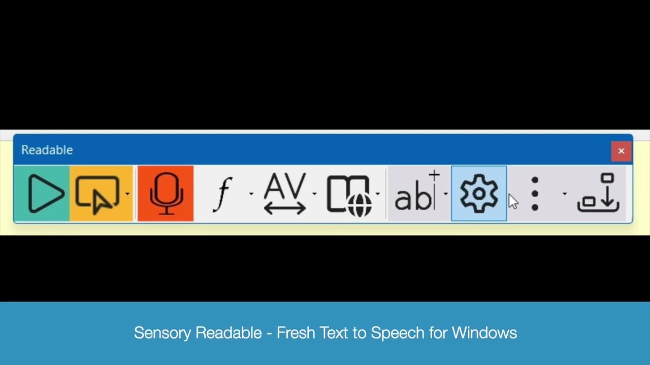 Sensory Readable Speech Overview