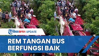 Rem Tangan Berfungsi! KNKT Ungkap Dugaan Penyebab Bus Terjun ke Sungai Guci Tegal, Soroti Hal Ini
