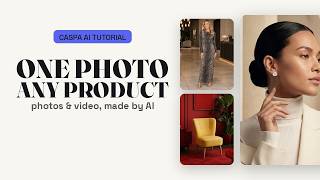 AI Product Photography Tutorial - Any Product With Caspa AI