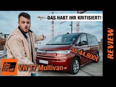 VW T7 Multivan im Test (2022) DAS habt ihr KRITISIERT! Fahrbericht | Review | Plug-in Hybrid | Preis
