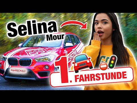 First driving lesson with Selina Mour 🤯 | Fischer Academy