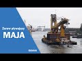 MAJA żuraw Pływający Typu BOGATYR Projekt 1520 Gdańsk Most Pontonowy Transport Sekcji Statku