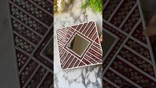 Lippan Art ❤️😍 | Handmade Wall Decor #shorts #art #diy #trending