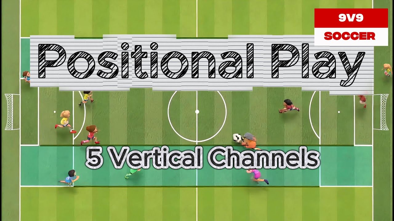 9v9 Soccer Concepts - Vertical Channels