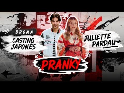 Casting Japonés… 🇯🇵🤣 ¡y la víctima fue Juliette Pardau! 😏 Broma completa de Carlos Torres.