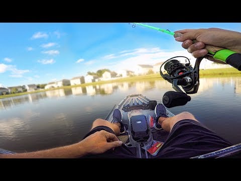 1v1 Kayak Fishing CHALLENGE!!! (Bad Idea) Video