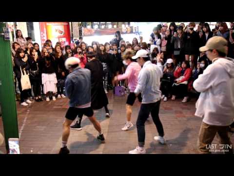 160417 디오비 dob GOT7 FLY 홍대 버스킹