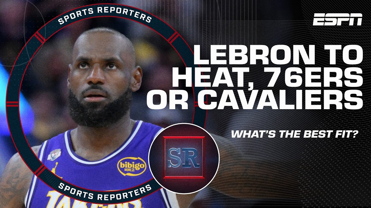 Making the case for LeBron joining Miami, Cleveland or Philadelphia ✍️ | The Sports Reporters