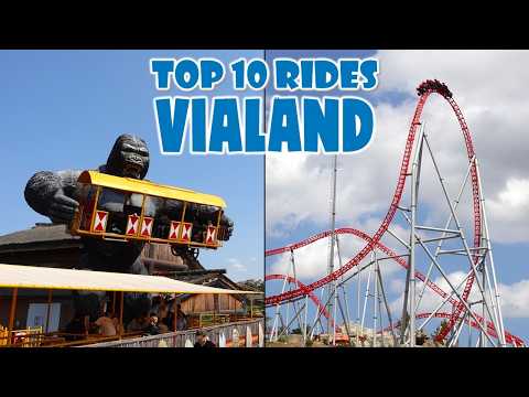 Top 10 Fahrgeschäfte im Vialand