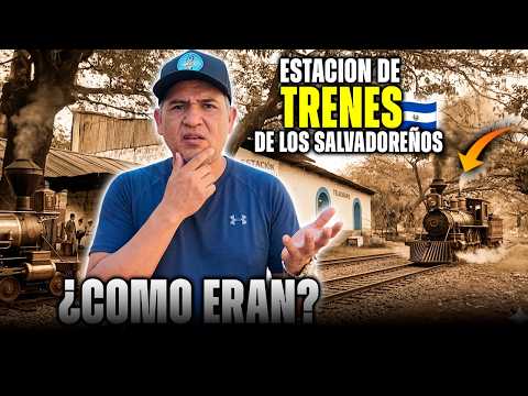 🤔Así están las Antiguas ESTACIONES de los TRENES en EL SALVADOR🚂