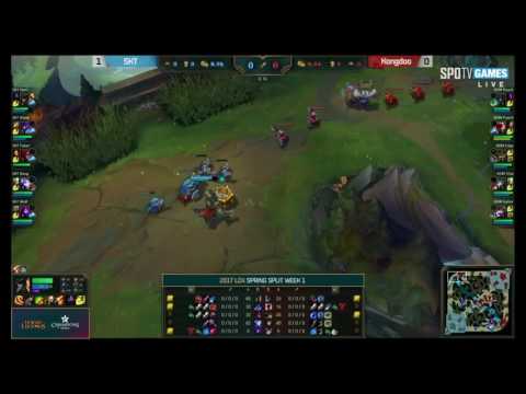KDM vs SKT - Game 2 - LCK 2017 - Spring Split