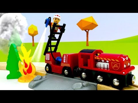 Wir packen Spielzeug aus - Die neue Feuerwache - Brio Toys - Tolle Züge