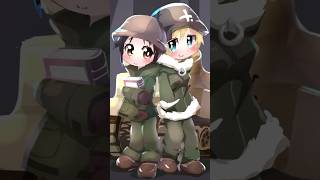 【少女終末旅行イラストメイキング】初心者でも簡単にイラストが描ける線画の要らない色の塗り方メイキングです( ´ ▽ ` ) #Shorts #描いてみた