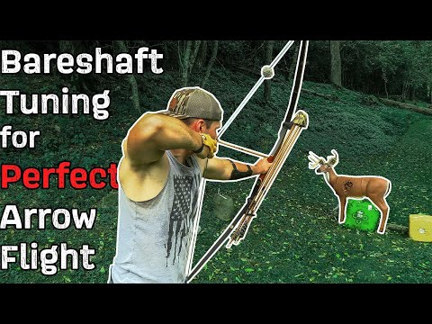 Bareshaft Tuning For PERFECT Arrow Flight/How to - Traditional Archery Tips & Tricks