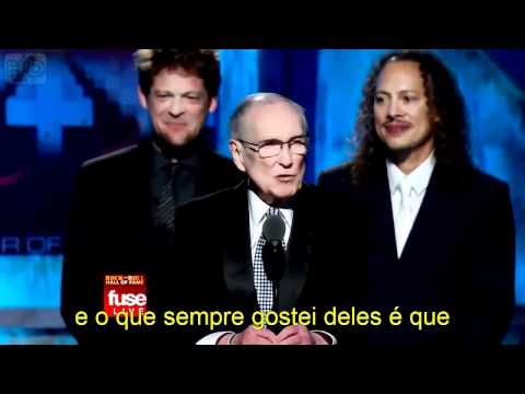 Discurso Ray Burton Metallica Rock and Roll Hall of Fame - Legendado Pt-br