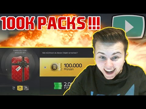 10 x 100K PACKS FT 90ER SPIELER !! | Futmas Pack Opening