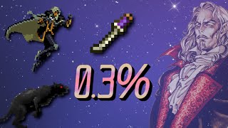 Symphony of the Night Saturn Any% in 8:30 [World Record]
