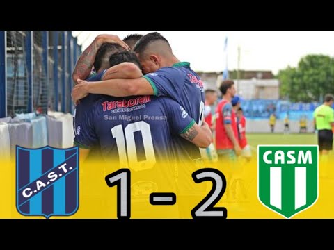 Primera B : SAN TELMO 1 - 2 SAN MIGUEL | (Los Goles)