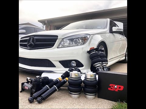 W204 Mercedes C300 Air Lift Performance 3P Install