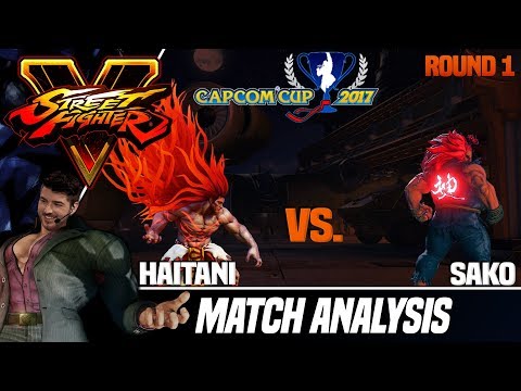 SFV Match Analysis: Capcom Cup 2017 - Haitani vs. Sako