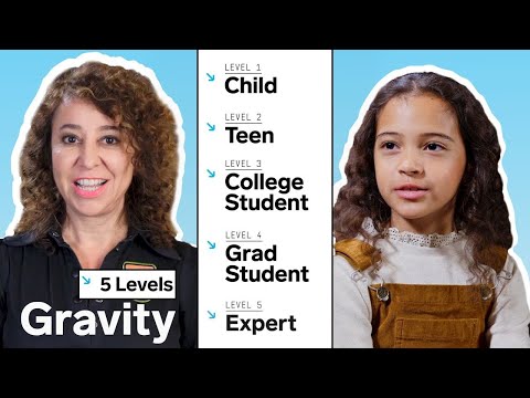 Astrophysicist Explains Gravity in 5 Levels of Difficulty