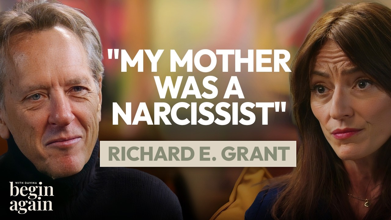 Richard E. Grant: Losing The Love Of My Life & Growing Up With An Alcoholic - YouTube