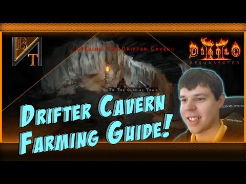 Diablo 2 Resurrected Drifter Cavern Farming Guide! Great for Ladder!