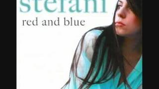 Stefani Germanotta (Lady Gaga) red and blue