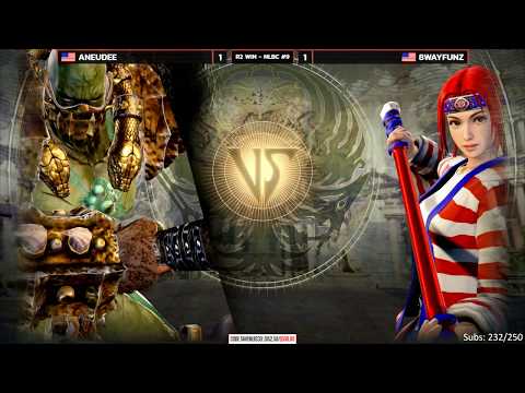Soul Calibur 6 @ NLBC Online #9 - 8WayFunz vs Aneudee [4K/60fps]