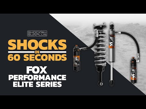 Shocks in 60 Seconds - FOX Performance Elite Series